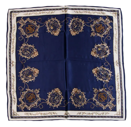 

ELEGANT HANDMADE BRAND 100%Twill Silk Scarf CREC-19365D