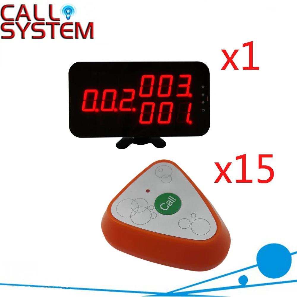 Беспроводная ресторанная система вызова Ycall с дальним расстоянием действия CE