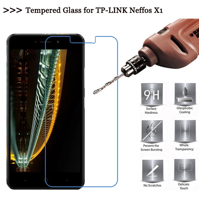 Закаленное стекло для TP-link neffos x1 100% хорошее качество 5 0 дюйма защитное пленка |