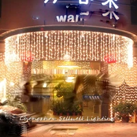 2020 special offer christmas decorations christmas tree greatfestival lighting yard hotel decoration 16m warm led light h060