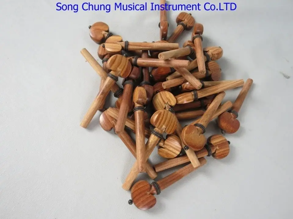 

Viola Fittings,20pcs rosewood pegs,beautiful ebony decoration,instrument part