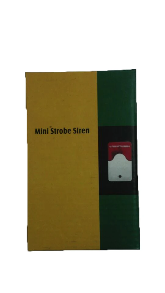 Проводная Стробоскопическая мини сирена 220 прочная звуковая сигнализация 5 В 12 24