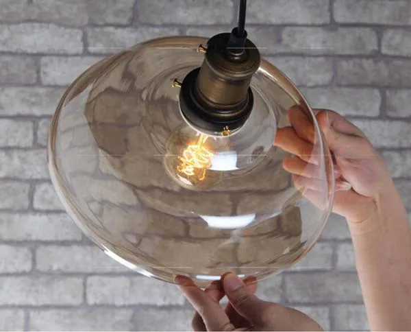 Американский промышленный винтажный подвесной светильник для кафе креативный