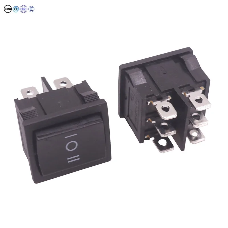 Клавишный переключатель 6 вилок 37*30*30 мм шт.|switches electrical|4 button switchrocker switch 12 v |
