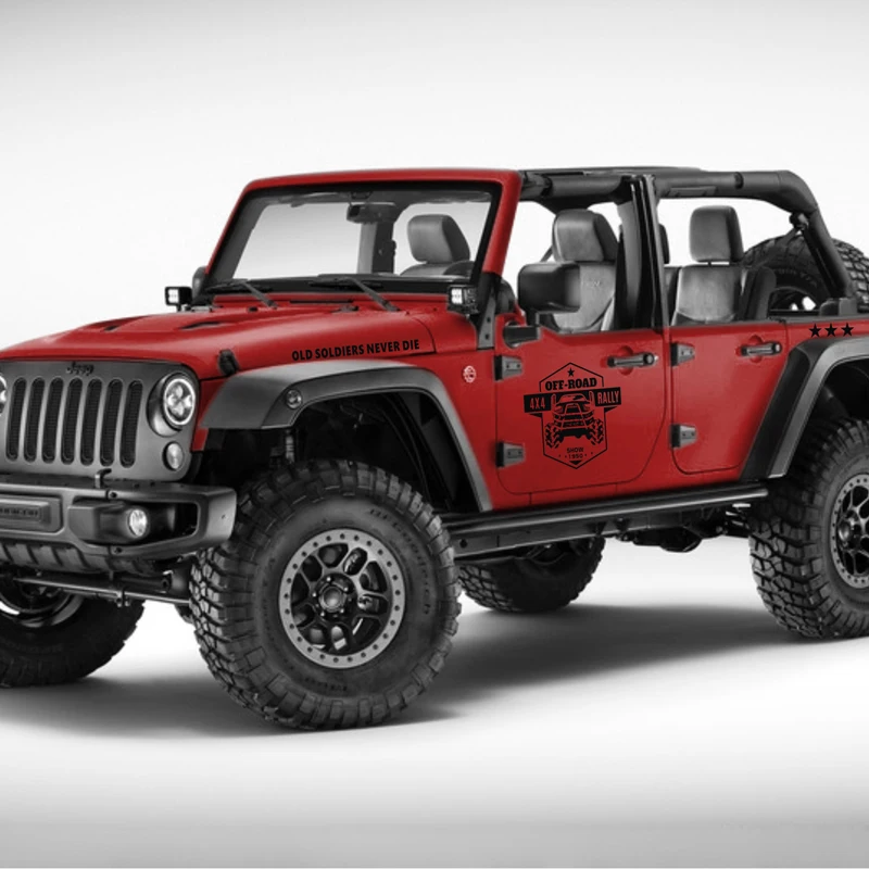 Автостайлинг TAIYAO Спортивная Автомобильная наклейка для JEEP Wrangler Renegade Compass Patriot