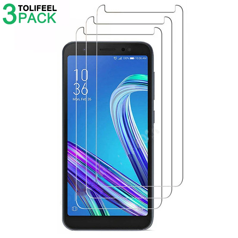 3 шт. закаленное стекло для ASUS ZenFone Max Pro M1 ZB601KL ZB602KL Защитная пленка экрана 2.5D 9 H Asus