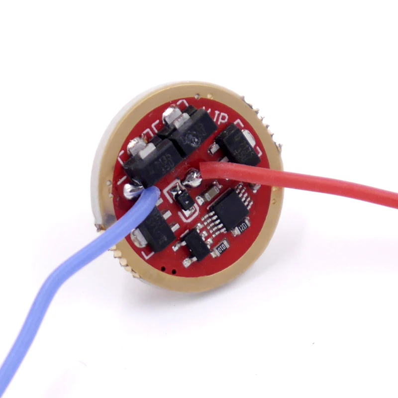 20 мм AMC7135 * 10 12 2 группы 3/5 режимов Стробоскопическая плата для Cree XML XML2 T6 U2 U3 XPL V5 V3 V6