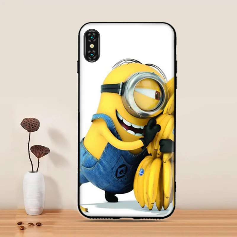 3D чехол с изображением миньонов для iPhone 7 8 Plus рисунком мечты X 6 6S мягкий