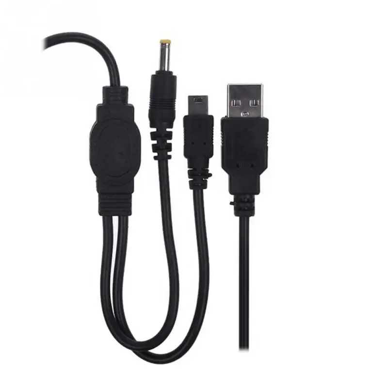 Новый 2 в 1 USB кабель для передачи данных зарядное устройство PSP 1000 2000 3000 Черный #0814 |