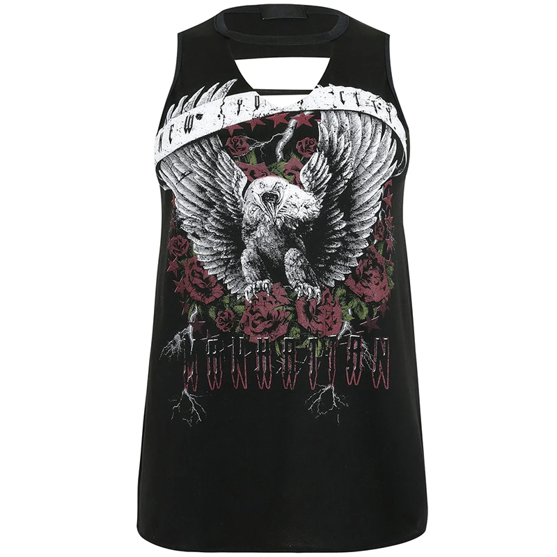 Футболка Kissmilk большого размера футболка без рукавов с графическим принтом 2020