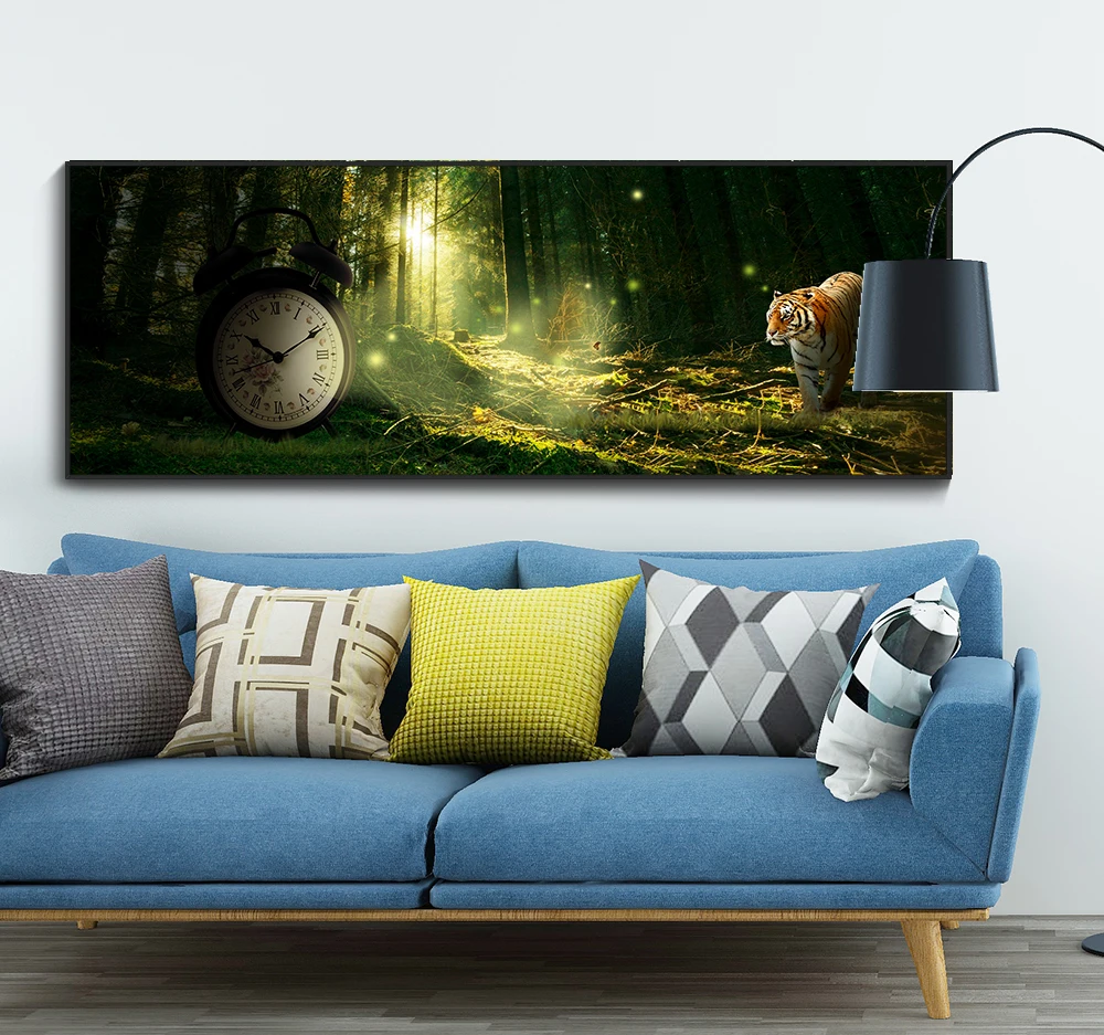 5D DIY Алмазная картина Полный Круглый настенное искусство полная дрель тигр