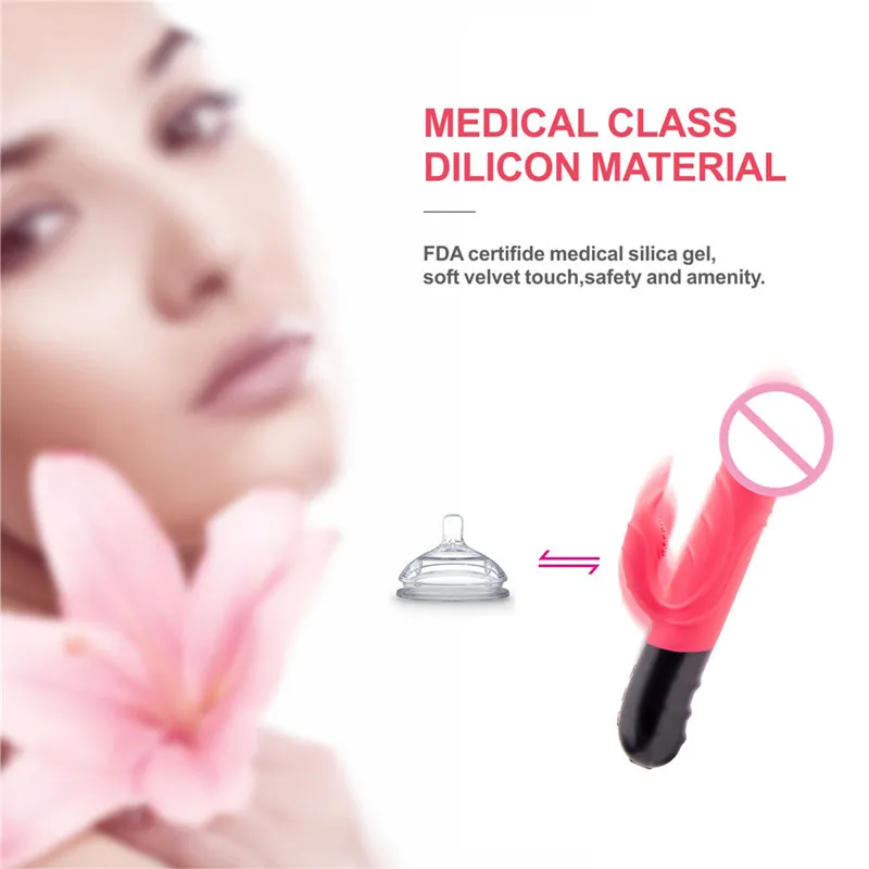 vibrator sex toys for woman silicone dildo Female Masturbation USB 10 Speed Vibrator Super Strong Dual Motors w413 | Красота и