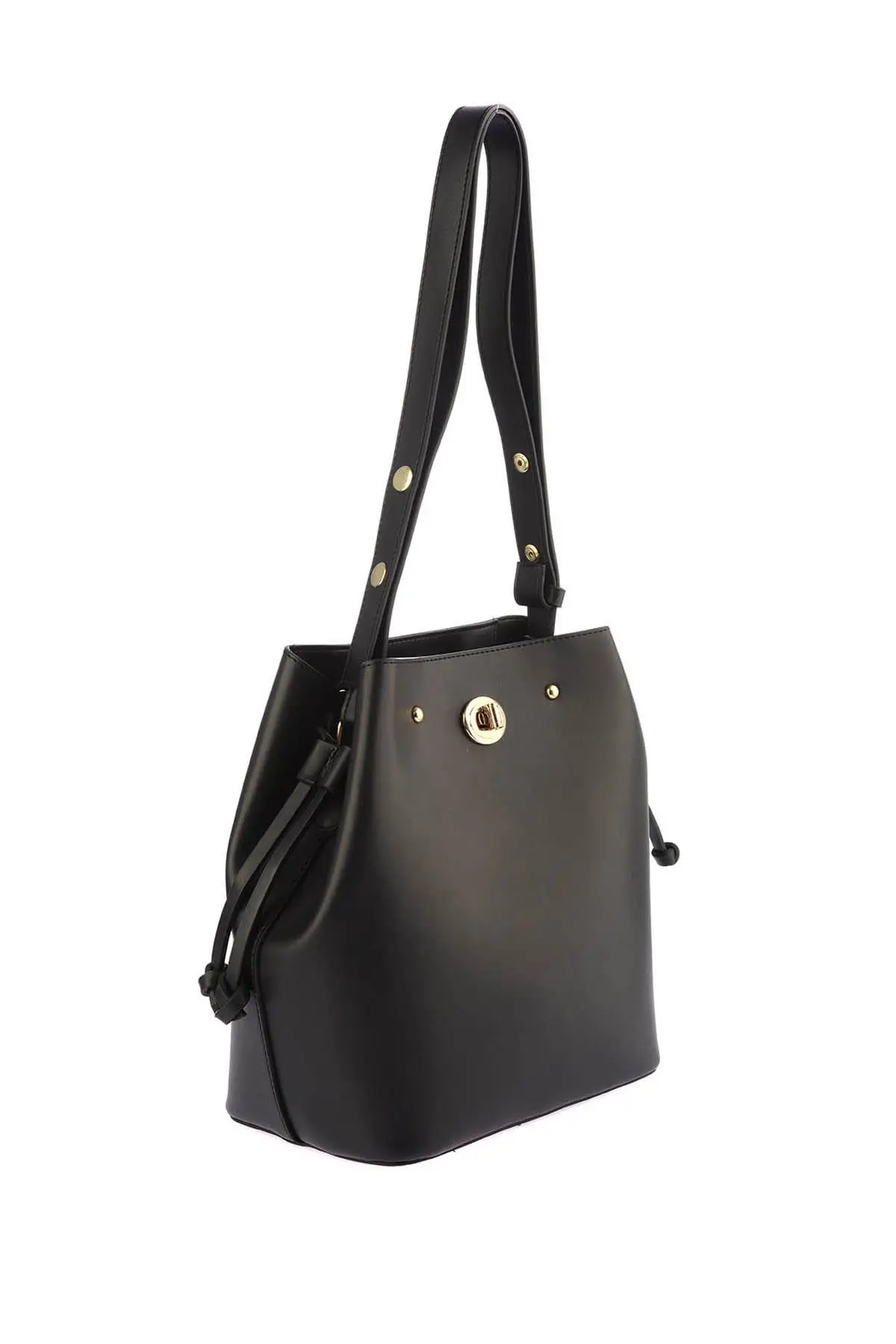 Trendyol Black Button Detail Shoulder Bag TWOSS19ED0021 |
