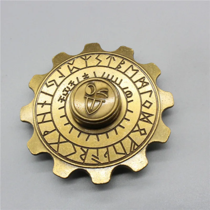 Классический компас fingertip гироскоп навигация astrolabe Viking металлический палец