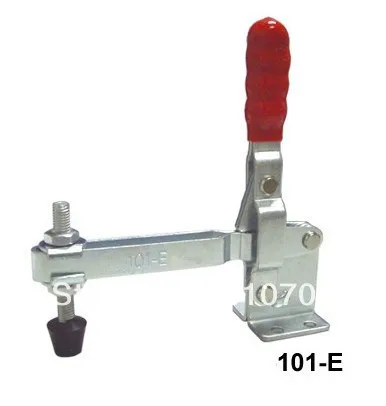 

101E Vertical Nonslip Handle 180Kg 397 Lbs U Bar Flange Base Hand Tool Metal Toggle Clamp Clamper Capacity Holding Welding Mould