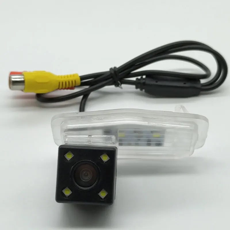 SIPAIDE 4 LED Night back up camera RearView Camera Wide Angle Universal for Honda 16 Ling sent wide-angle rear night vision came |