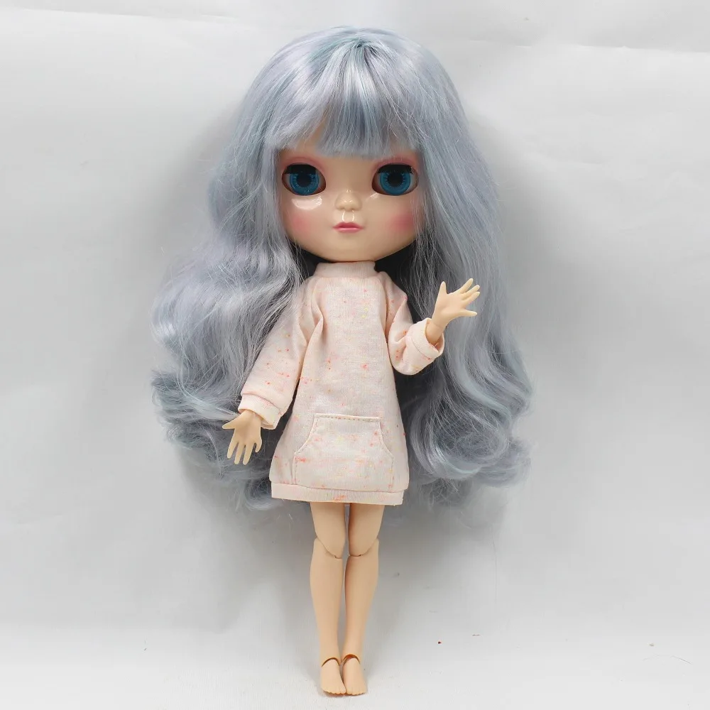 Blyth doll icy licca body Sweater розовый и фиолетовый шарнир body doll