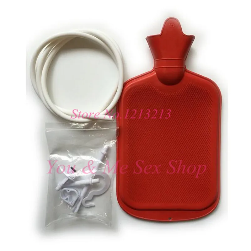 1200ml Enemator large porous enema water bag shower type of intestinal cleaner vaginal washing anal sex toys for men and women |