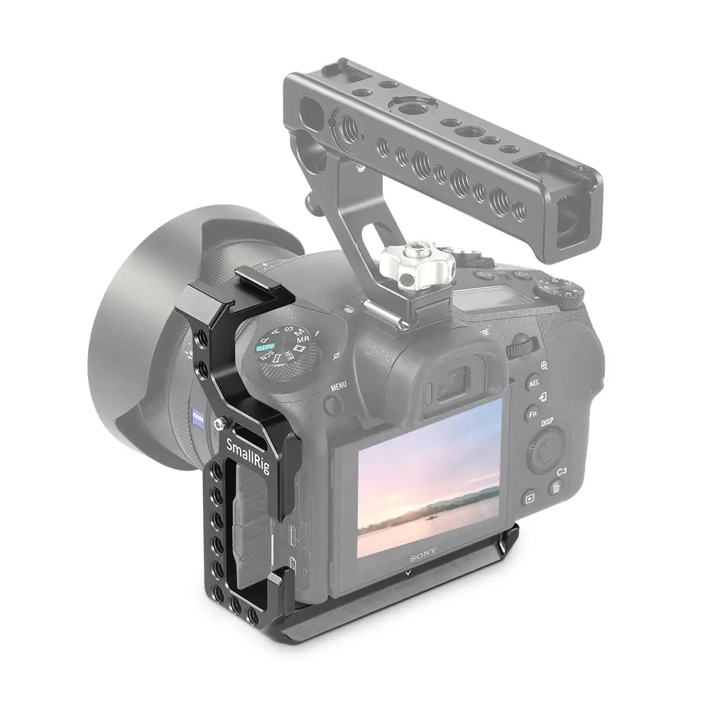 SmallRig RX10 L кронштейн пластина для sony RX10 III/IV Arca-Swiss стандарт L Пластина ручной съемки Штатив Монтажная пластина-2230