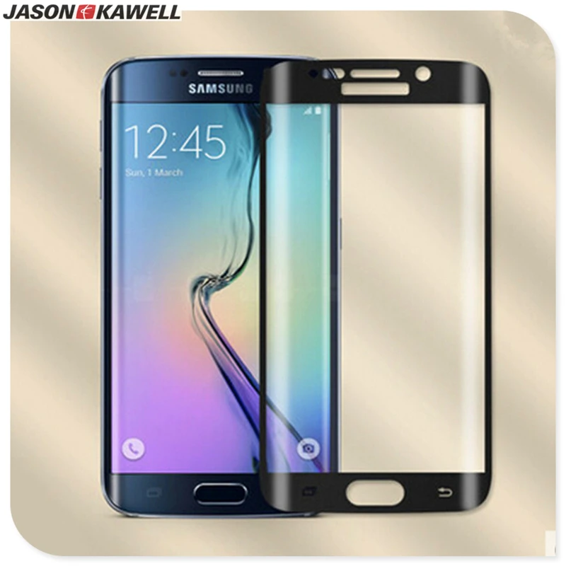 100 шт. в партии для Samsung Galaxy S6 S7 edge изогнутое закаленное стекло защита экрана