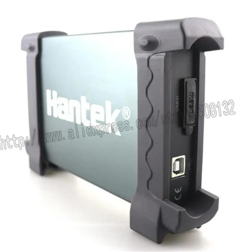 Цифровой USB-осциллограф Hantek 6022BE виртуальная полоса пропускания 20 МГц 2 канала |
