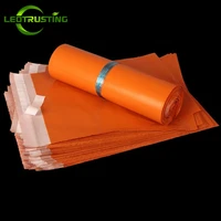 leotrusting thick orange poly mailing adhesive envelope bag shoesclothing shipping packaging bag plastic mailer gift pack bags