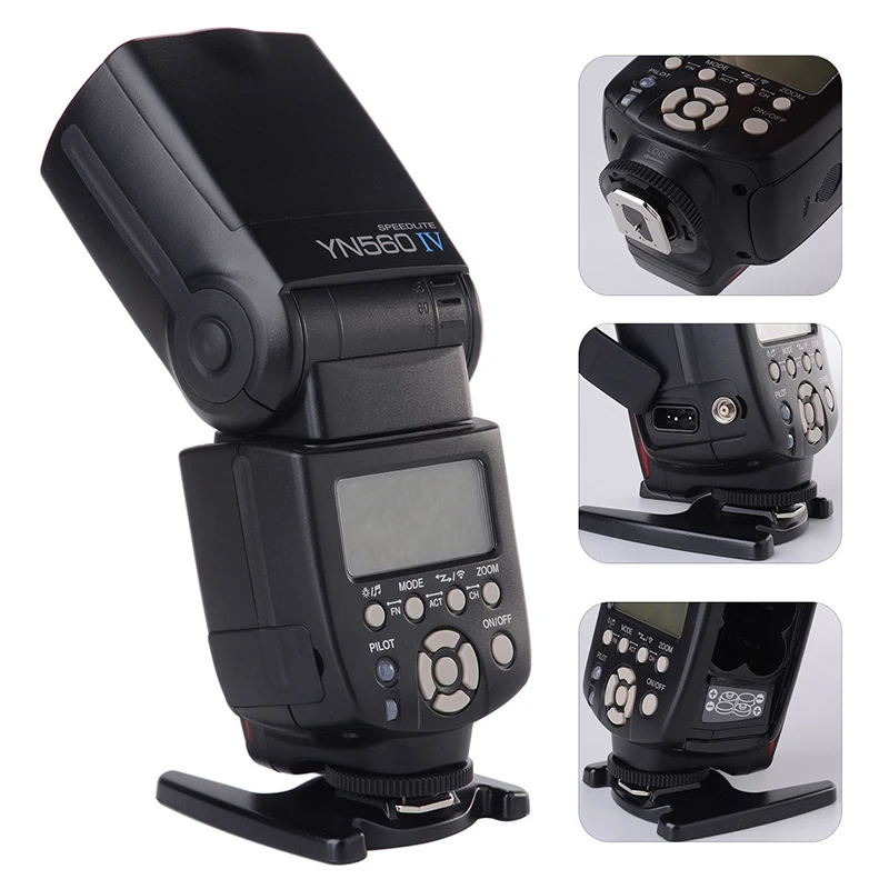 YONGNUO YN560 IV Беспроводная вспышка Speedlite Master для камер Canon Nikon Olympus Pendax YN560IV |