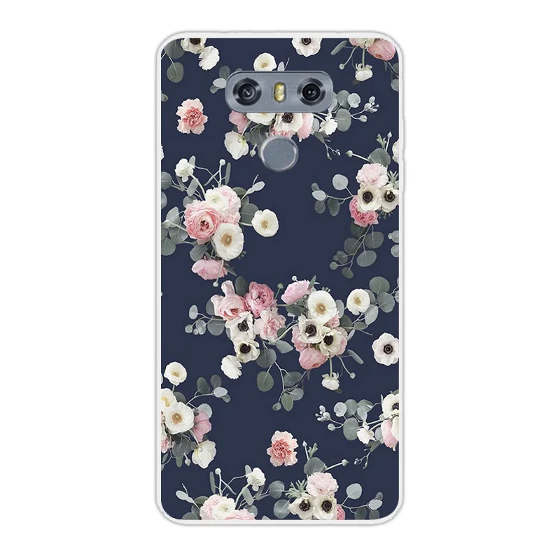 Fashion TPU Soft Silicone Colored Phone Case For LG G6 5.7 inch Cases Ultrathin Back Cover H870DS H870 Mobile Shell |