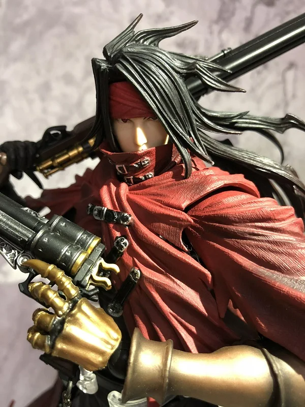 27 см дирж Cerberus Final Fantasy VII Play Arts Винсент Валентина КАИ фигурка рождественский