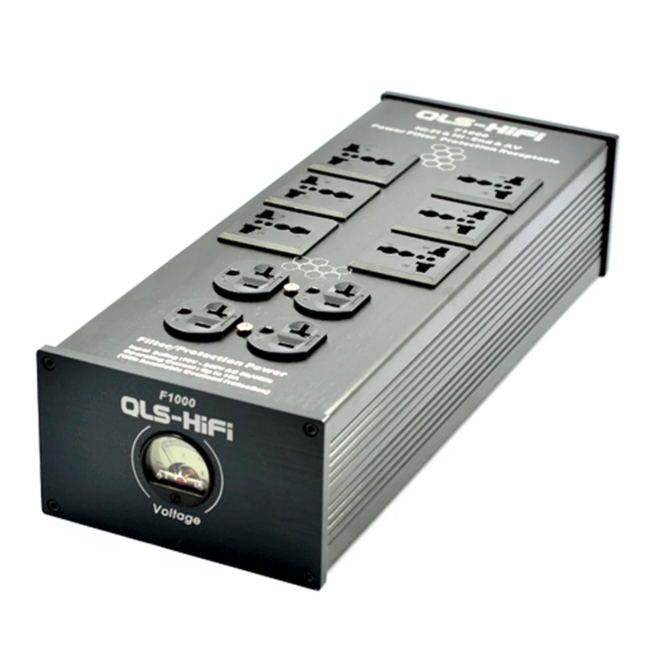 QLS HiFi F1000 F 1000 фильтры розетки питания Super Audio фильтр очистителя AC t источник