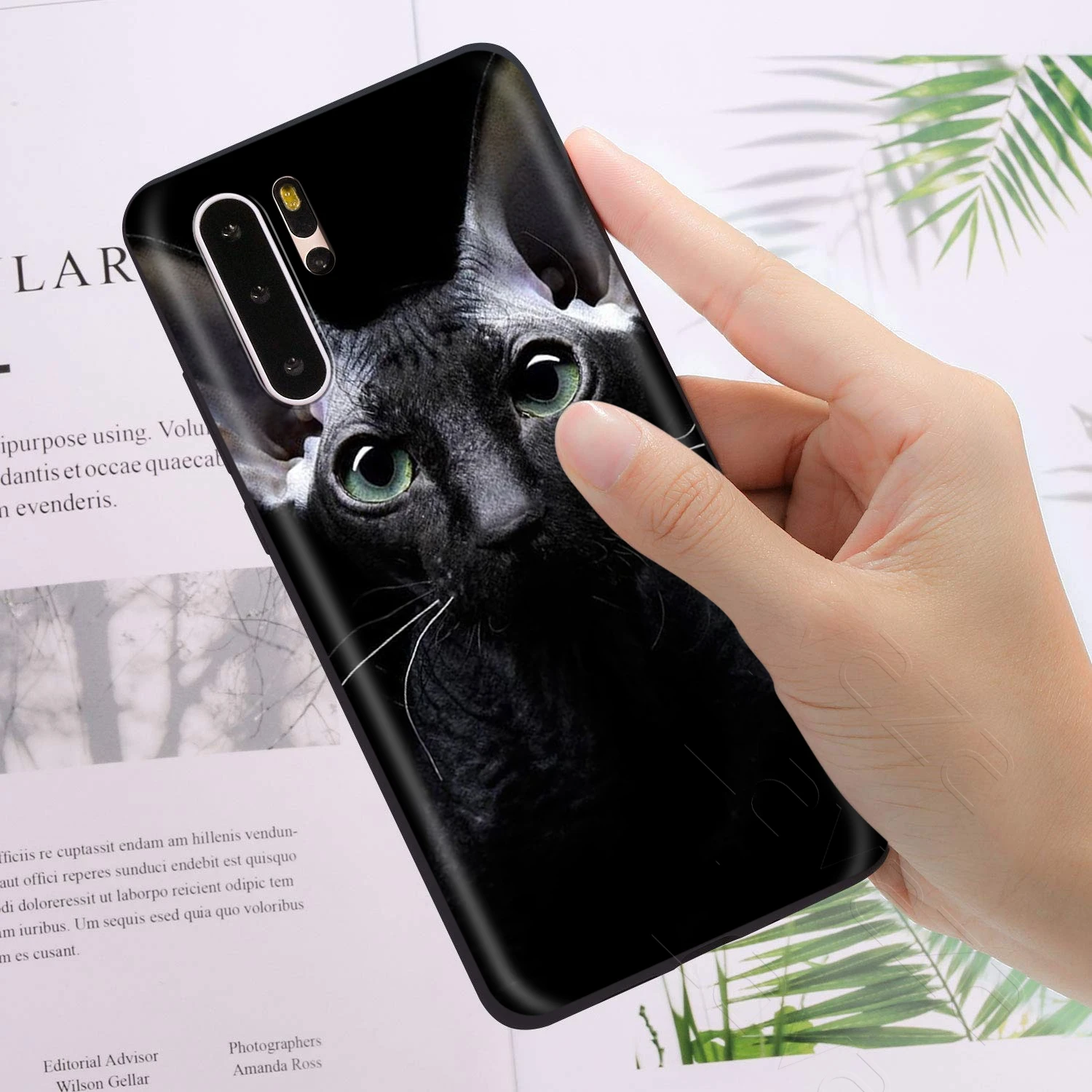 Lavaza Sphynx Sphinx Cat Case for Huawei Mate Y7 Y9 P8 P9 P10 P20 P30 P40 Max Lite Pro P Smart Mini |