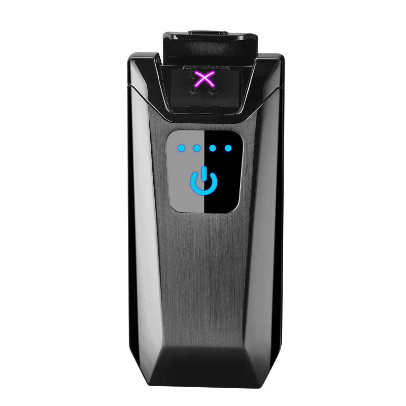 Встряхните в зажигание двойной для Плазменно дуговой зажигалки USB ветрозащитные