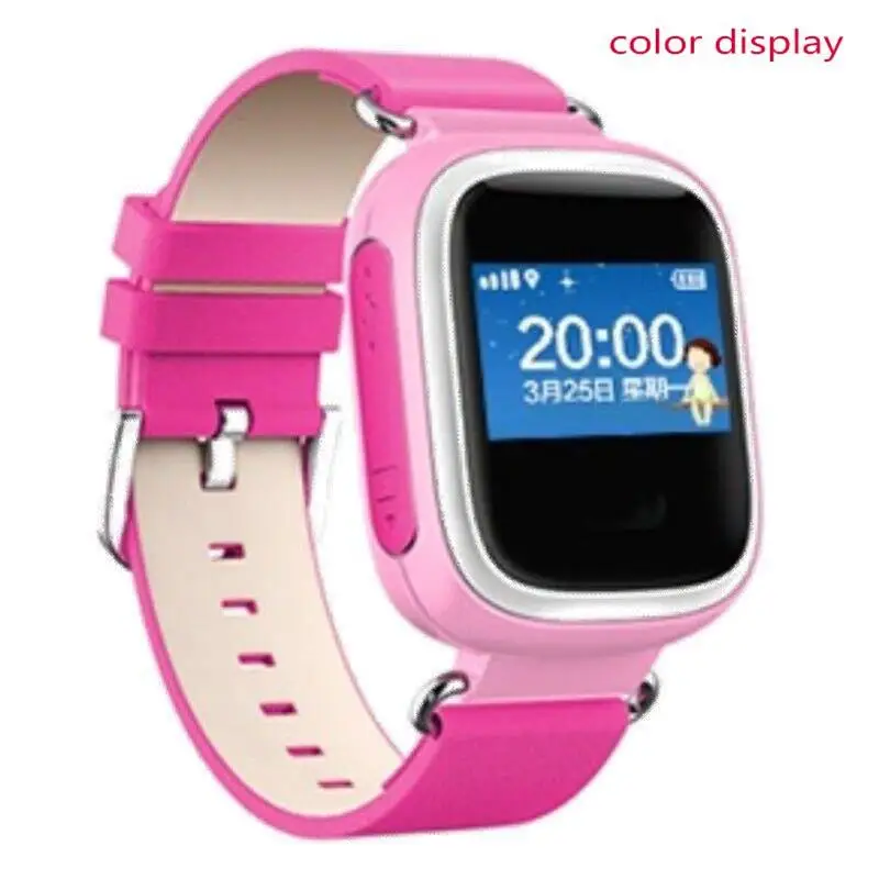 GPS Смарт часы наручные Q60 babygift SOS вызова Расположение Finder Locator devicetracker для малыша