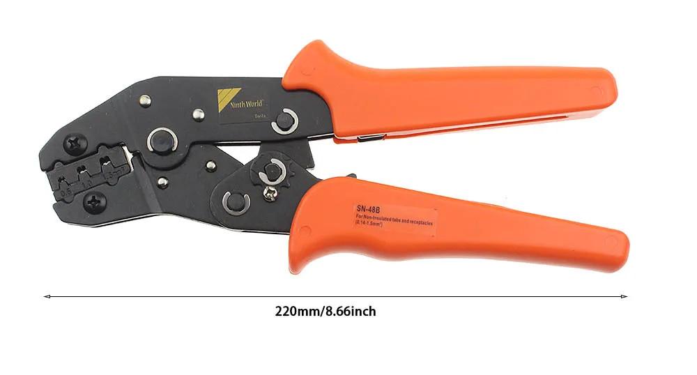 Девятый мира SN 48B обжимной инструмент Терминал щипцы плоскогубцы разъем провода 0