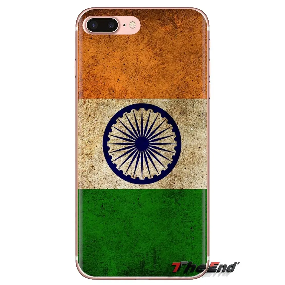 For Samsung Galaxy J1 J2 J3 J4 J5 J6 J7 J8 Plus 2018 Prime 2015 2016 2017 Transparent TPU Case Cover Indian National flag emblem |