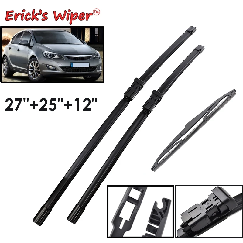 Набор стеклоочистителей для Opel Astra J 2015 2014 2011 2010 2009 ветровое стекло 27 &quot+ 25&quot +
