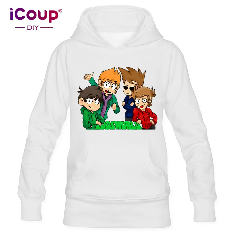 ICoup Женская толстовка Eddsworld EW хлопок
