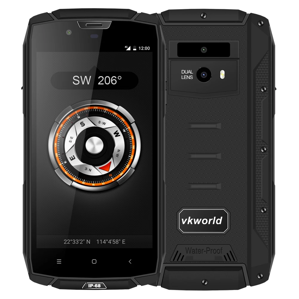 VKworld VK7000 смартфон с 5 2 дюймовым дисплеем восьмиядерным процессором ОЗУ 4 Гб ПЗУ 64