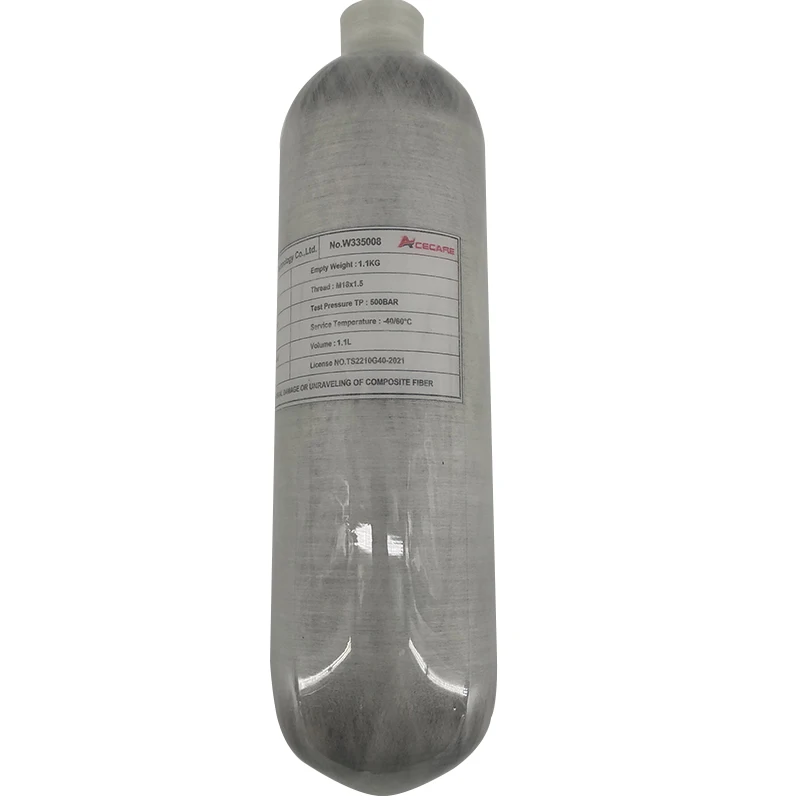 AC3011 мини дайвинг 1.1L газовый баллон бутылка Воздушный пистолет Пейнтбольная винтовка Сжатый Воздух дыхательный аппарат стрельба цели
