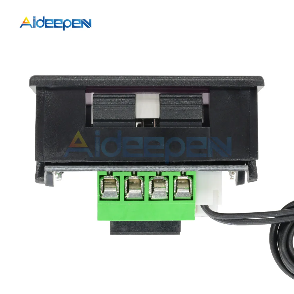 W1209 DC 12V цифровой светодиодный термостат контроль температуры 0,28 дюймов термометр термо контроль модуль переключателя+ Датчик NTC зеленый
