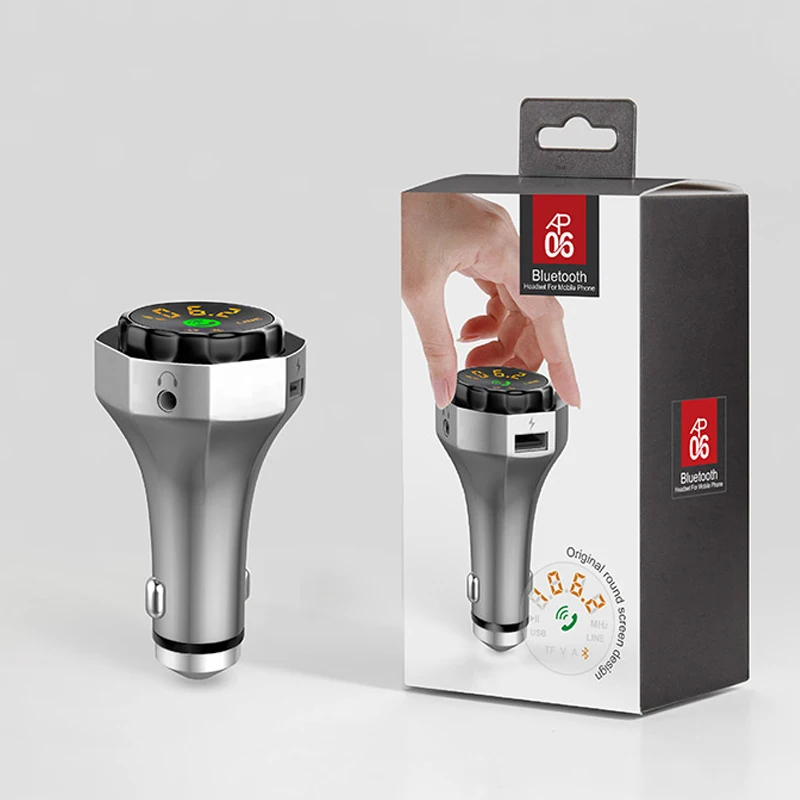 Nulaxy FM передатчик Bluetooth модулятор Hands-free Автомобильный MP3-плеер Поддержка