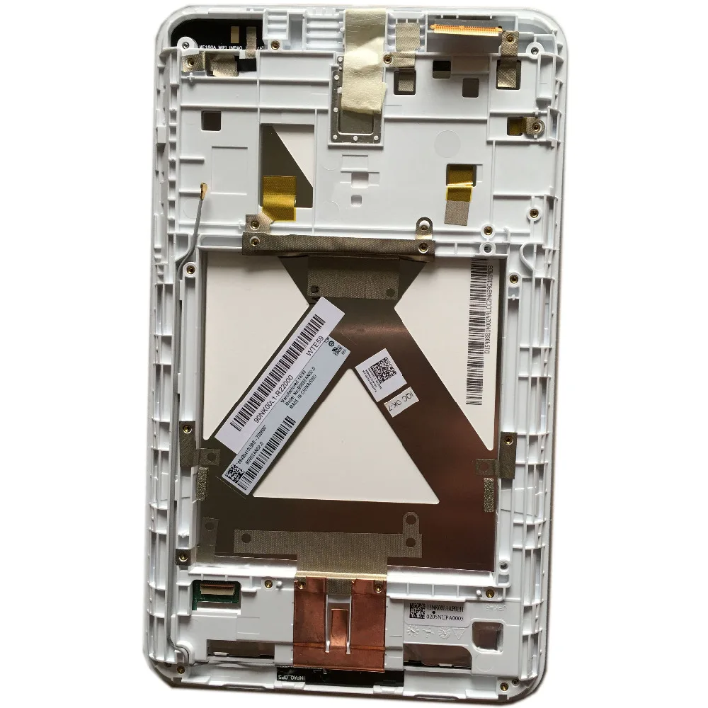 Для Asus MeMO Pad 8 ME180A K00L белый цвет ЖК дисплей с рамкой|touch screen|touch screen digitizerasus memo pad digitizer