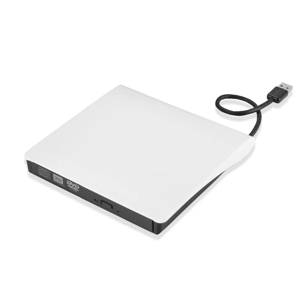 Внешний USB3.0 DVD+/-R 8X, DVD-RW 4X, CD-R 24X, DVD8X, DVD-R Burner read Writer POP-UP для ноутбука Мобильный Внешний привод