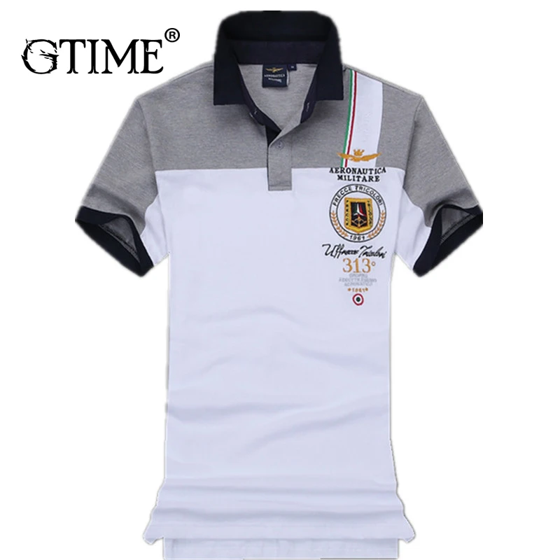Gtime дропшиппинг 2019 летняя Новинка air force one Мужская рубашка поло с короткими