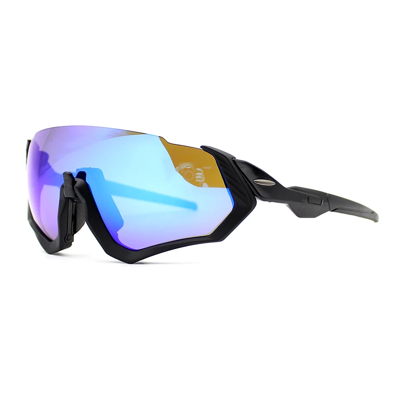 Очки для велоспорта с 3 линзами, поляризационные, gafas ciclismo, спортивные солнцезащитные очки для рыбалки, MTB, велосипедные очки fietsbril, велосипедные очки - Цвет: color 7