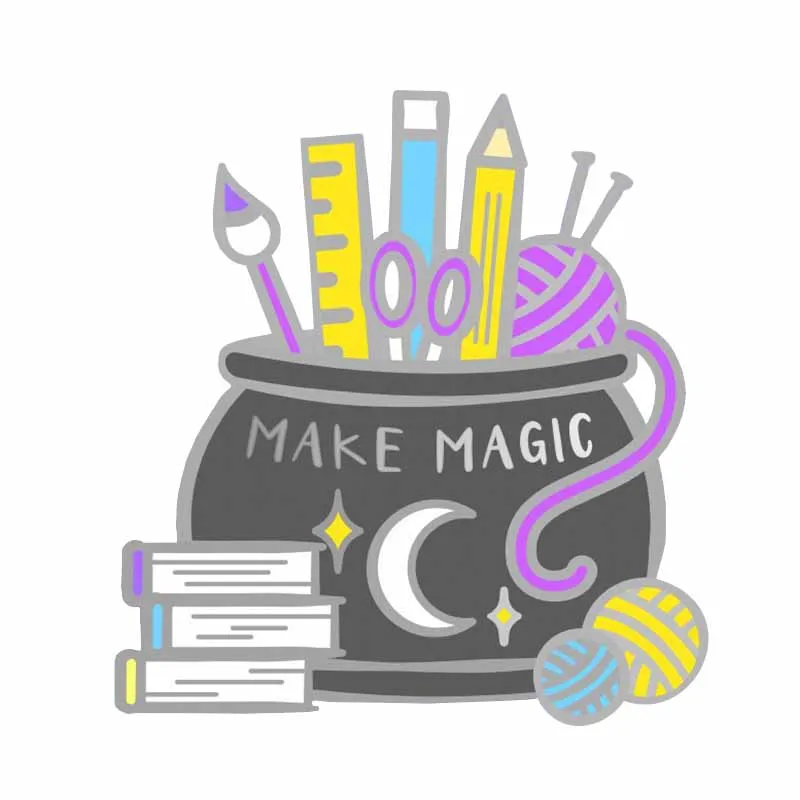 

Magic Witch Enamel Pin