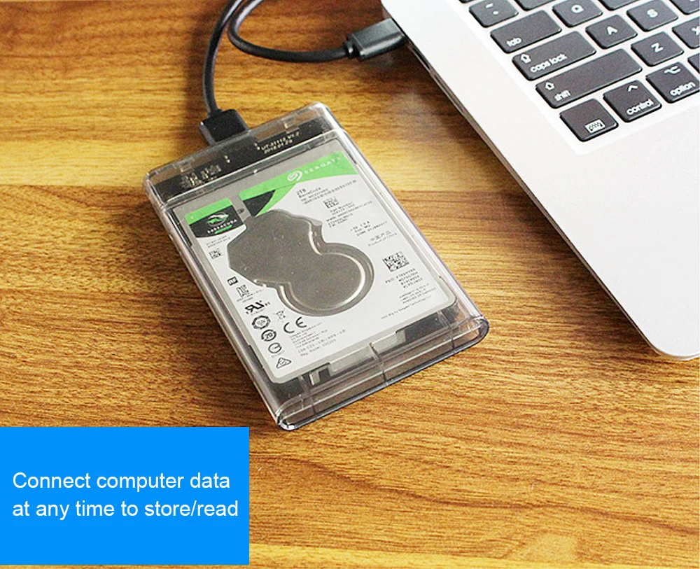 CHIPAL 5 Гбит/с прозрачный 2," HDD чехол SATA 3,0 на USB 3,0 внешний корпус жесткого диска для 2 ТБ SSD HD Box UASP протокол