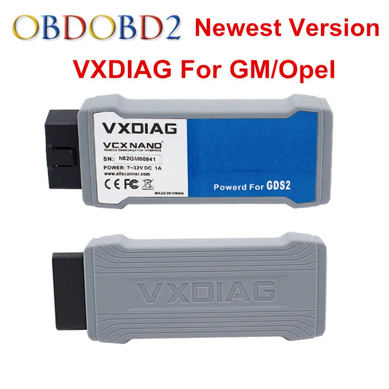 Новинка VXDIAG VCX NANO для GM / OPEL Версия USB GDS2 Tech2win диагностический инструмент Быстрая