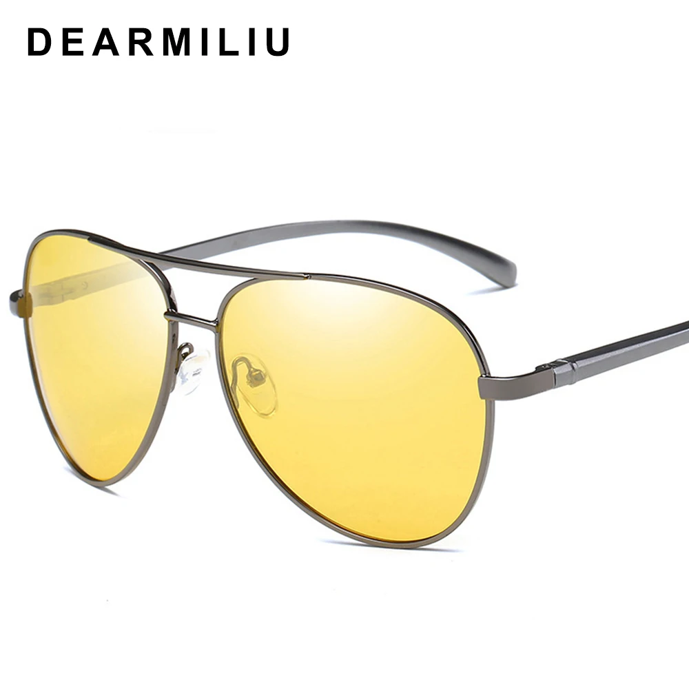 Новинка 2019 фотохромные поляризационные солнцезащитные очки DEARMILIU с линзами