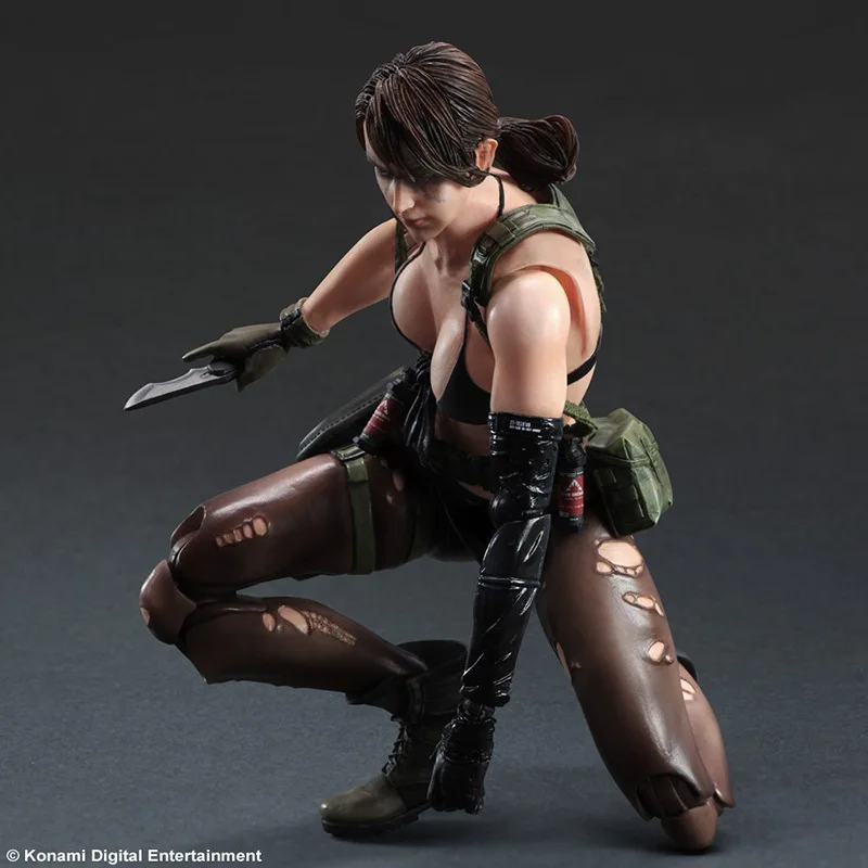 Play Arts KAI металлическая Шестерня твердый V фантомная боль Тихая ПВХ экшн-фигурка